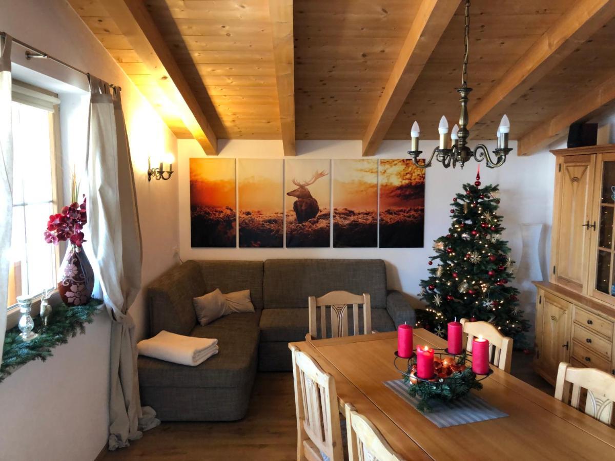 Ferienhaus Zillertal Panorama Blick Balkon Sauna Zellberg Exteriör bild