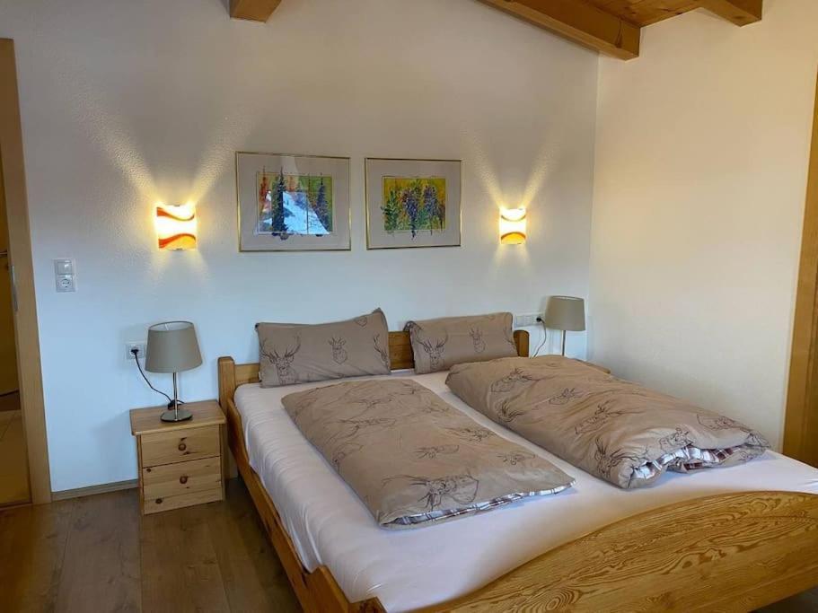 Ferienhaus Zillertal Panorama Blick Balkon Sauna Zellberg Exteriör bild