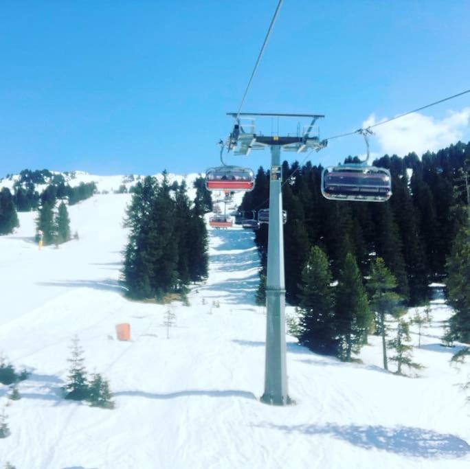Ferienhaus Zillertal Panorama Blick Balkon Sauna Zellberg Exteriör bild