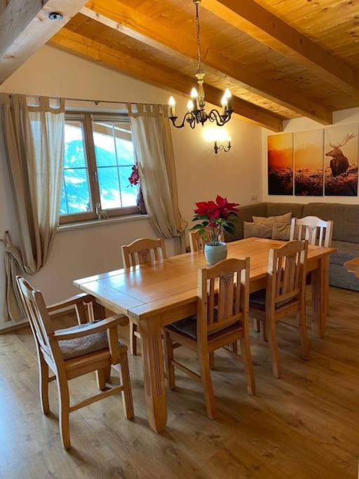 Ferienhaus Zillertal Panorama Blick Balkon Sauna Zellberg Exteriör bild