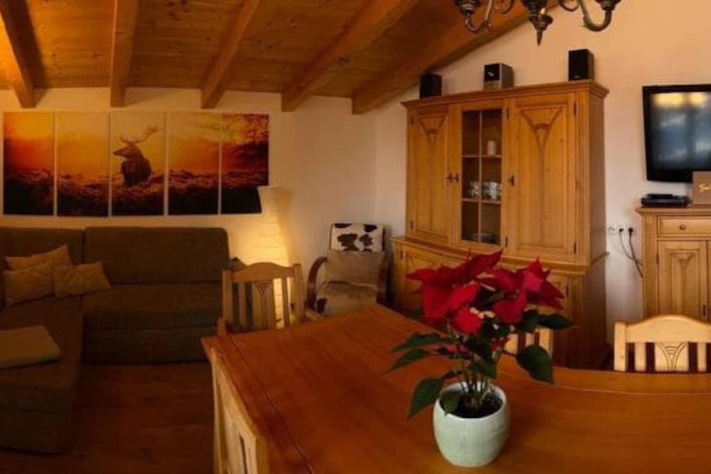 Ferienhaus Zillertal Panorama Blick Balkon Sauna Zellberg Exteriör bild