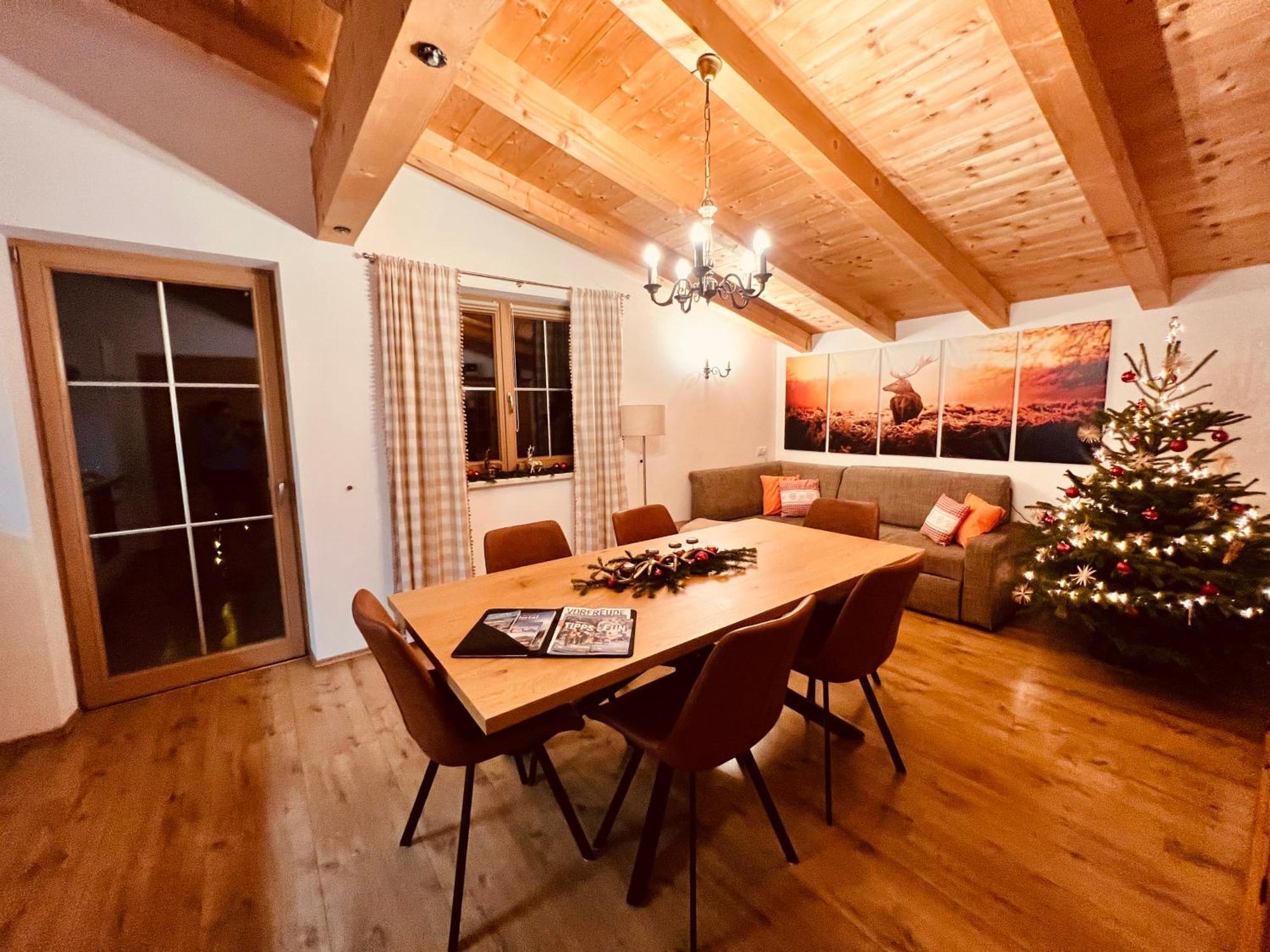 Ferienhaus Zillertal Panorama Blick Balkon Sauna Zellberg Exteriör bild